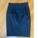 Fendi Vintage 365 Black Pencil Straight Cotton Skirt Size Small/ 2 Photo 1