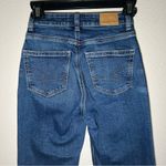 American Eagle mom straight crossover jeans women’s size XXS 000 Photo 8