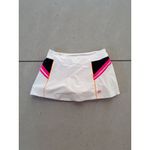 FILA White Neon Pink Pickleball Tennis Skort Size XL Photo 2