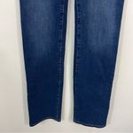 Betabrand  Straight Leg 4 Pocket Yoga Denim Jeans Dark Vintage Wash Photo 3