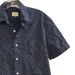 J.Crew Women’s S Blue Floral Short Sleeve Button Photo 9