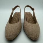 Vivaia Tamia Slingback Wedge Pro Old Money Minimalist Arch Support Almond 9 Photo 3