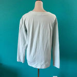 Majorelle Oversized Cardigan Blue V-Neck Pocket Topper Layer Womens Size XS Photo 2