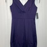 Donna Ricco NWT Dress Purple V-Neck Sleeveless Knee Length Sheath Career Size 12 Photo 0