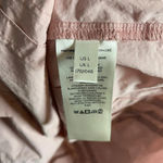 Free People  Taia Long Sleeve Mini Shirt Dress in Pink Size L Photo 9