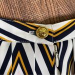 Tory Burch Faye Diamond Wide Leg Culotte crop Capri trousers size 6 Photo 9