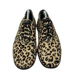 Cole Haan  Zerogrand Leopard Print Calf Hair Wingtip Oxford Sneakers Brown Size 7 Photo 4