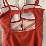 Cupshe NWT XS Watermelon Pink Deep V Sexy One Piece Swimsuit Photo 4