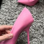 Good American  classic heel pink size 7.5 Photo 6