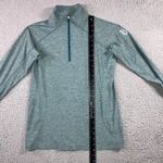 Straight Down Pullover Quarter Zip Women Medium Performance Mock Neck Athletic Green Photo 5