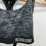 Victoria Sport Womens Black Gray 'The Player' Sports Bra Athleisure Size Small Photo 2