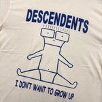 Descendents I Dont's Want to Grow Up Milo Punk Rock Band T-Shirt Size Large Photo 3