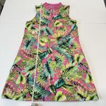 Tommy Bahama Tropical 1/4 Zip UPF Golf Tennis Beach Dress Pockets Size LARGE Photo 7
