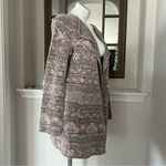 Lucky Brand Aztec Print Tweed Cardigan/Jacket Size L EXCELLENT! Photo 7