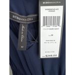 BCBGMAXAZRIA NWT BCBG MAXAZRIA Handkerchief Hem Midi formal Dress Dark Navy medium Photo 9