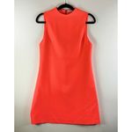 Alice + Olivia Alice Olivia Womens Dress Neon Coley Shift Crewneck Mini A Line Zip Back Size 2 Photo 2