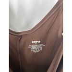 SKIMS  Fits Everybody‎ Slip Dress Short Cocoa Brown Sleeveless Kim Kardashian XL Photo 2