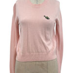 Aritzia Artizia Sunday Best Abby Dinosaur Sweater Wool Alpaca Pink Size Small‎ Photo 0