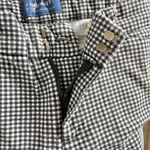 Old Navy Women's |  | Black White Gingham Pixie Mid-Rise Pant - 6 Tall Photo 3