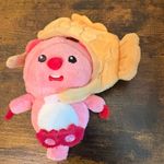 New Cute pink loopy Plush Keychain Photo 2