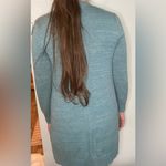 Soft Surroundings Cozy Teal Long Cardigan Size Medium Photo 2