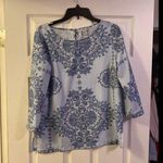 Paraphrase  blue blouse M Photo 4