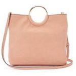 LC Lauren Conrad 2/$30 neutral pink elegant faux Leather Women's Bag crossbody Photo 0
