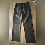 Tgla vegan leather cargo black pants 5/27 Photo 4