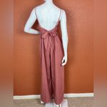 Jun & Ivy Elegant Pink Jumpsuit Size LARGE. E38 Photo 11