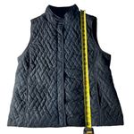 Croft & Barrow Black Vest L Photo 5
