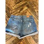 Judy Blue  Shorts Womens XL Distressed Denim Rocker Cheetah Preppy Boho Cowgirl Photo 3