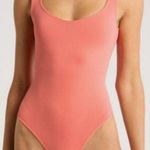 Free People Clean Lines Mid V-Neck Bodysuit Photo 0