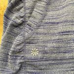 Athleta Heavenly Hail Hoodie 2 Women’s Size Small Blue Space Dye Athletic Top Photo 6