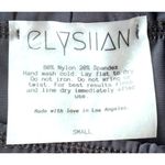 Elysiian One-Shoulder Milos Bikini Black Geometric S/XS Resort Beach Cruise Photo 7