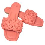 A New Day  Target Carissa Coral Woven Slip On Slide Sandals NWT Women's Size 7.5 Photo 7