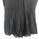 Therapy Short Sleeve Black Lace Romper Size S Photo 6