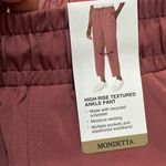 Mondetta High-Rise Textured Ankle Pants Photo 3