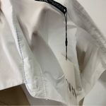 ZARA  CONTRASTING SHIRT DRESS - CAMEL/WHITE SZ M NWT Photo 9