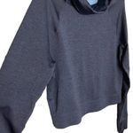 prAna Women’s Gleeson Navy Blue Cropped Running Top Size Medium Photo 5