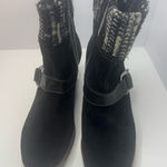 Naturalizer Kenning Black Leather Ankle Boots Size 8.5M Photo 0