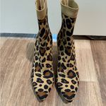 Louise et Cie  Leopard Print Ankle Booties Photo 1