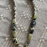 Old Granite green bead necklace, jaspe Africa unique find Photo 3