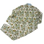 SZ Blockprint Jumpsuit Padra Print in Moss Floral Cotton One Photo 8