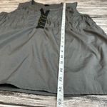 Converse One Star Women's Sleeveless Blouse Gunmetal Grey Gray S SM Small Light Photo 12