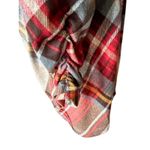 R&K Red Plaid Dress w/ Detachable Cowl Neck Women’s PM NWT Size M Photo 6