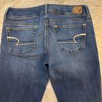 American Eagle Y2K Blue Women’s Low-Rise Kick Boot Jeans Size 10 Short/Court Photo 8