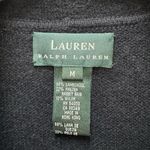 Ralph Lauren Lauren  Lambswool Angora Rabbit Hair Black Cowl Sweater Women Medium Photo 2