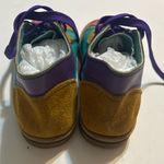 Vibram  Colorful Artistic Sneakers with Purple Laces size 8 Photo 2
