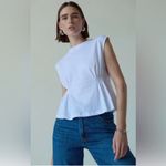 Nation Ltd Nation Los Angeles (2) Meg Pleated Tee XS Photo 2