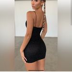 Gorgeous Oh Polly Black Beaded Dress Size 6 Photo 2